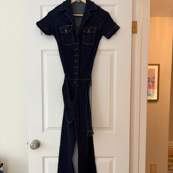 Frankie B | Denim Jumpsuit | Y2K - Picture 1 of 4
